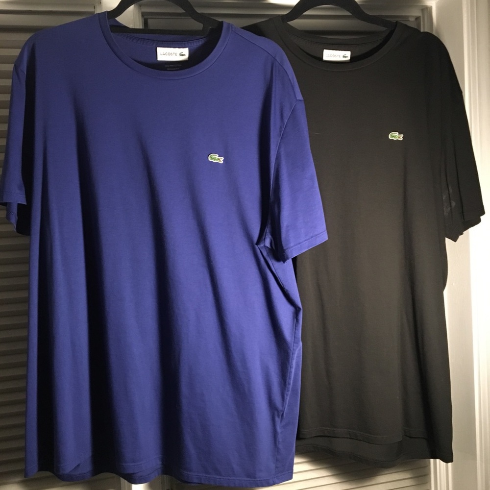 2 Lacoste Men’s T-Shirts (3XL) [FR 8] LOT